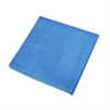 5 lavettes microfibre bleues 40 x 40 cm