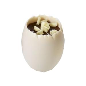 20 verrines œufs verrines beiges plastique 60 ml