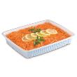 800 barquettes gastronomes scellables froide 160 x 130 x 42 mm 500 ml