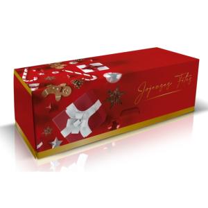 25 boites à bûche "Noël sucré" 25 x 11 x 10 cm