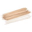 100 piques brochettes bambou 30 cm