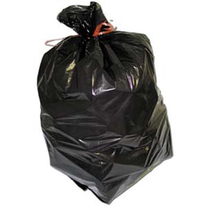 25 sacs poubelles 100 litres noirs 35 µ
