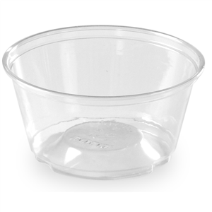50 pots à glace plastique cristal jetables 147 ml