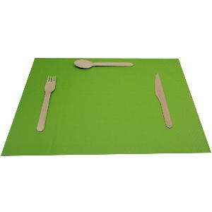 1000 sets de table papier vert anis 30 x 40 cm