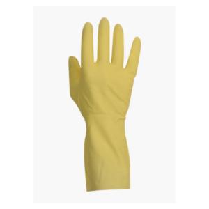 1 paire de gant ménage latex jaune taille 9/10 XL