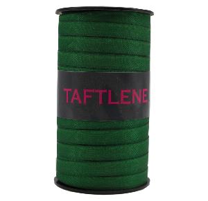Bobine tissue vert foncé "Taftlène" 50m x 10mm