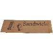 1000 sacs sandwichs kraft 10 + 5 x 32 cm