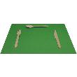 1000 sets de table papier vert vif 30 x 40 cm