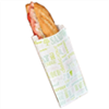500 sacs sandwichs krafts blanc 12 + 4 x 26 cm