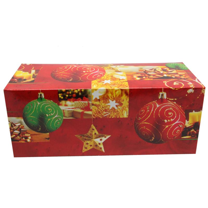25 boîtes à Buche de Noël 20 x 11 x 10 cm / csj emballages com