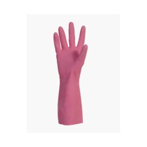 1 paire de gant ménage latex rose taille 6/7 S