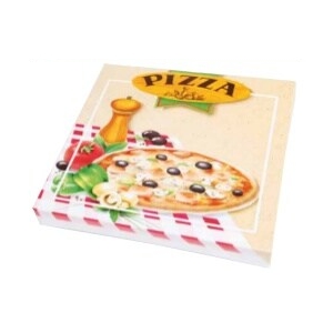 Boites pâtissière modèle Pizza