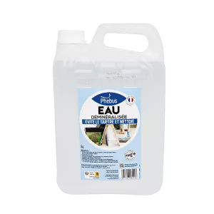 Eau déminéralisée