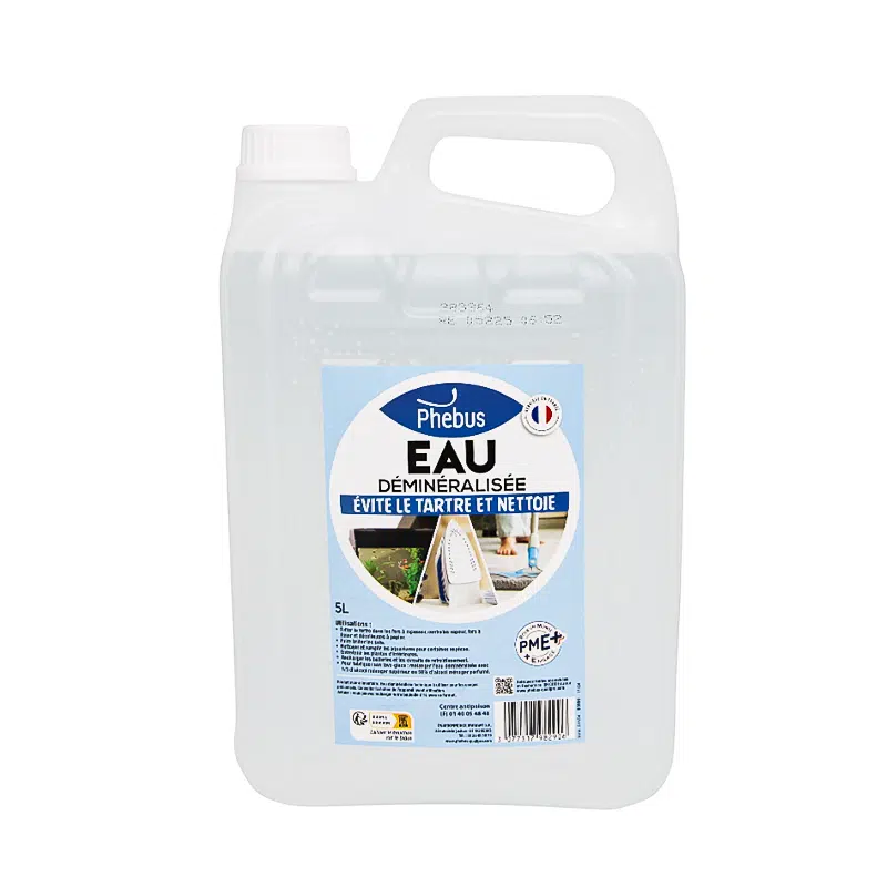 Água desmineralizada Lata de 5L