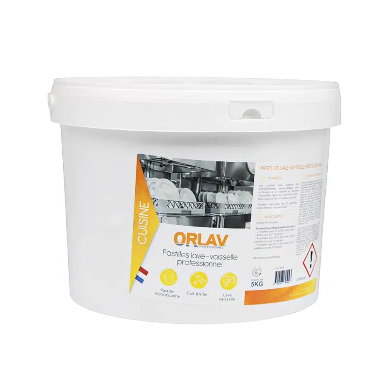 ORLAV pastilha para máquina de lavar loiça 5Kg