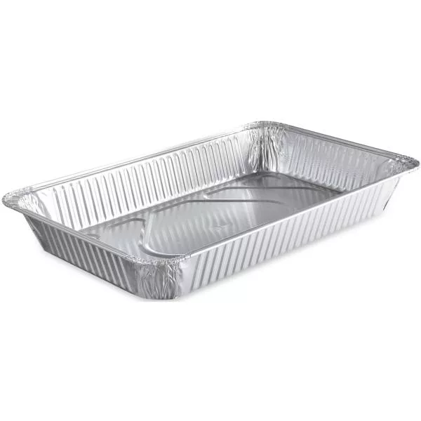 50 plats gastronomes jetables aluminium 8850ml