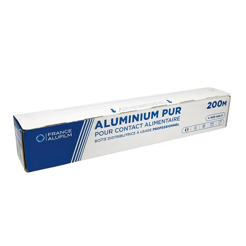 44 cm x 200 m aluminium roll in box