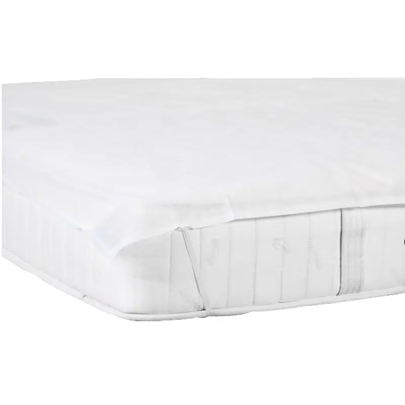 Cubrecolchón individual desechable PLP no tejido blanco 90 x 190 cm por 100