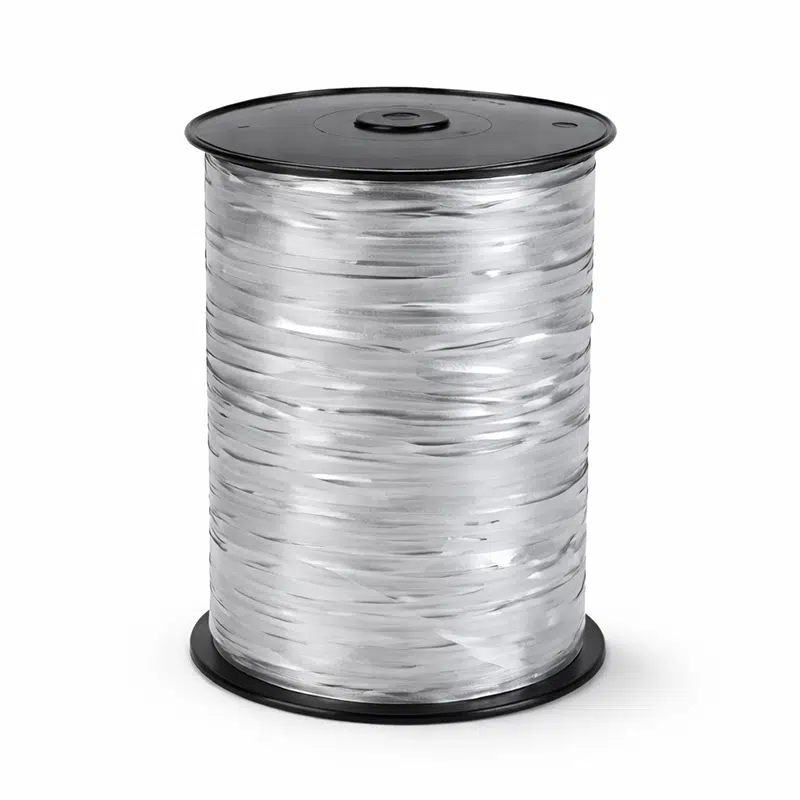 Bobine de raphlène argent brillant 100 m