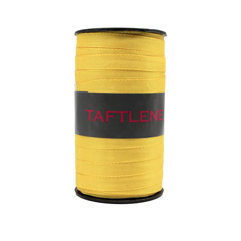 Bobina in tessuto giallo “Taftlène” 50m x 10mm