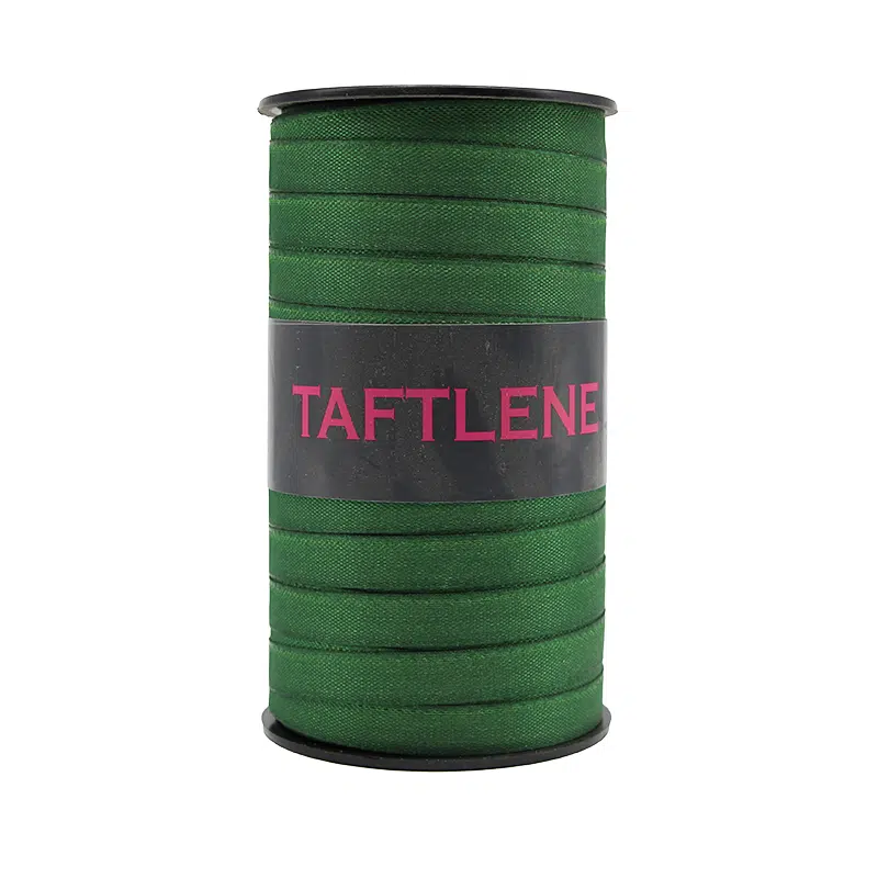 Taftlène” dark green fabric spool 50m x 10mm
