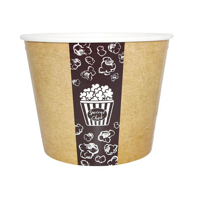 Bucket chicken / popcorn in carton 2.50 Liters per 50