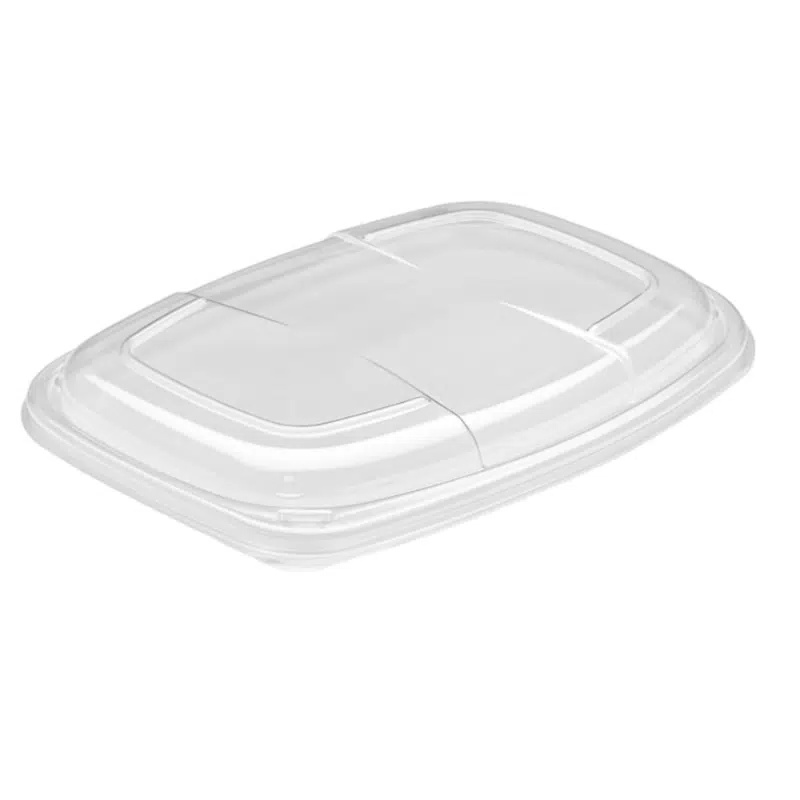 Tapa de plástico para bandejas COOKIPACK de 1250 ml, paquete de 20