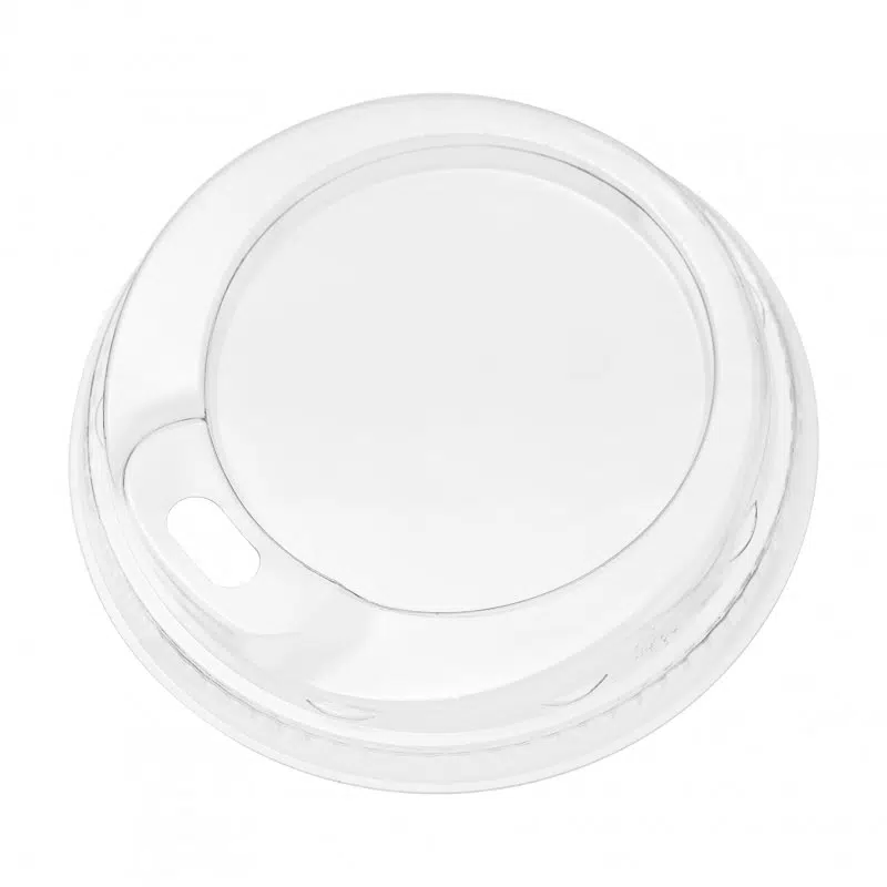 Tapa de cúpula de plástico con pico Ø95, paquete de 50