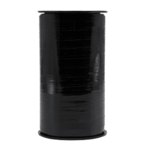 Schwarze Bolduc-Spule „Mirror“ 100m x 7mm