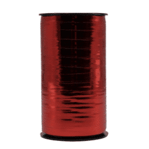Rote Bolduc-Spule „Mirror“ 100m x 7mm