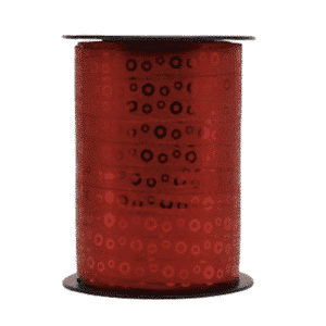 Bobine bolduc rouge « Hendrix » 225m x 10mm