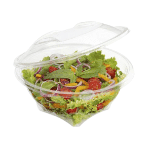 Bols salades avec couvercles charnières
