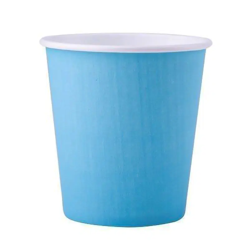 Copo de papel azul pastel 20 cl x 25