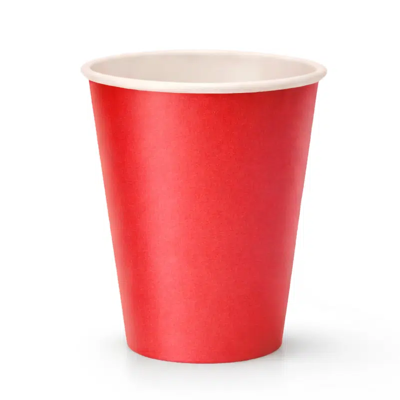 Bicchiere in cartoncino rosso 20 cl x 25