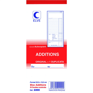 Addition blocks