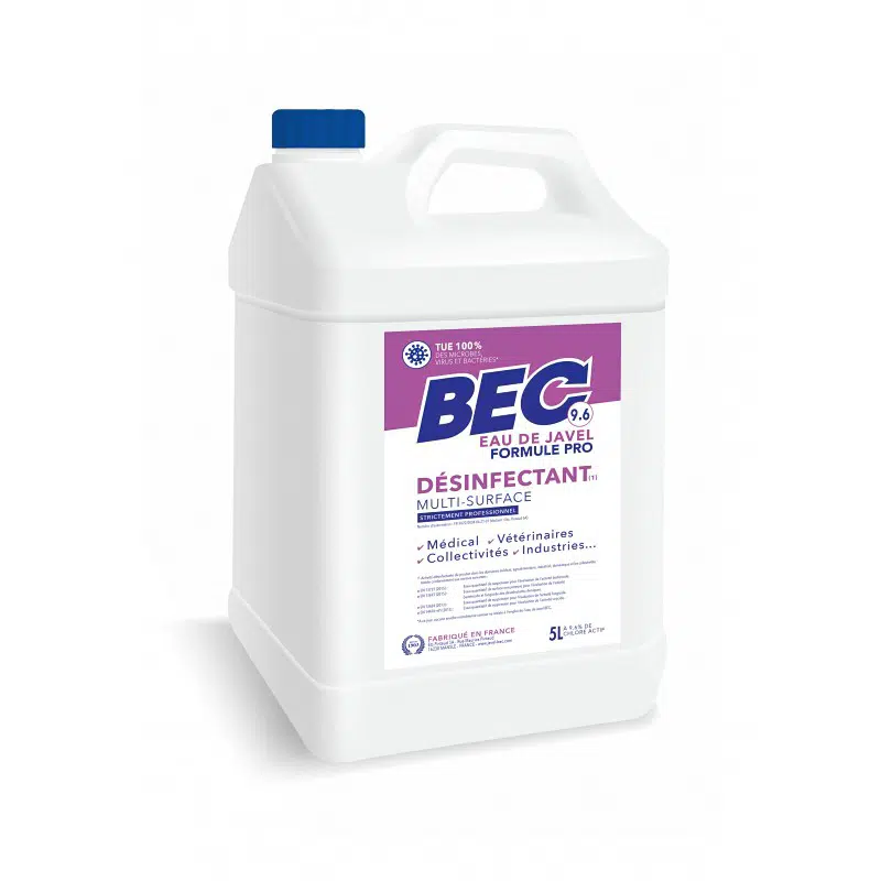 Lejía líquida 9,6 % 5 l