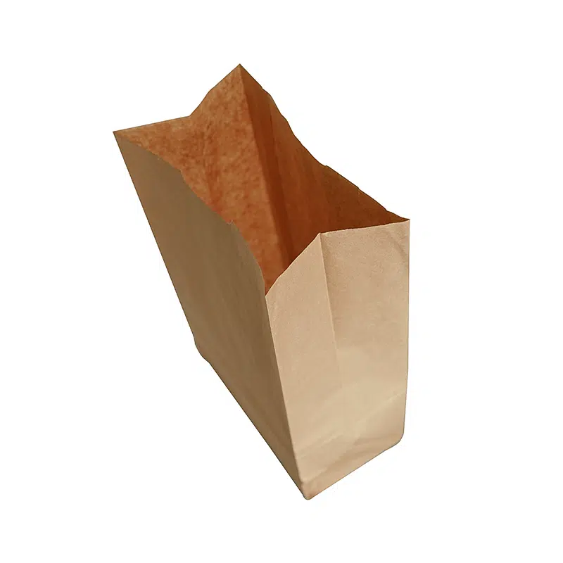 Brown paper kraft bag 20 x 15 x 40 cm per 500