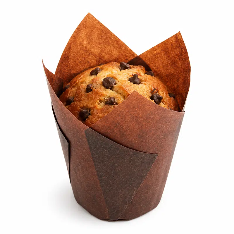Caissette à muffin marron