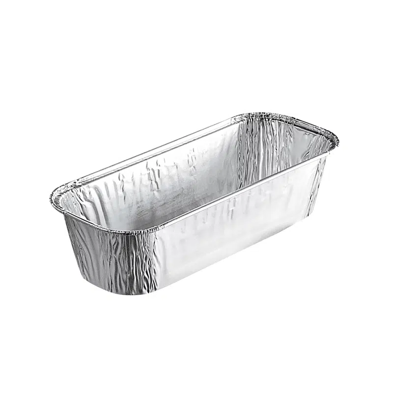 100 Einweg-Kuchenformen aus Aluminium 600 ml