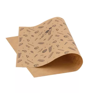 Feuille de papier mousseline