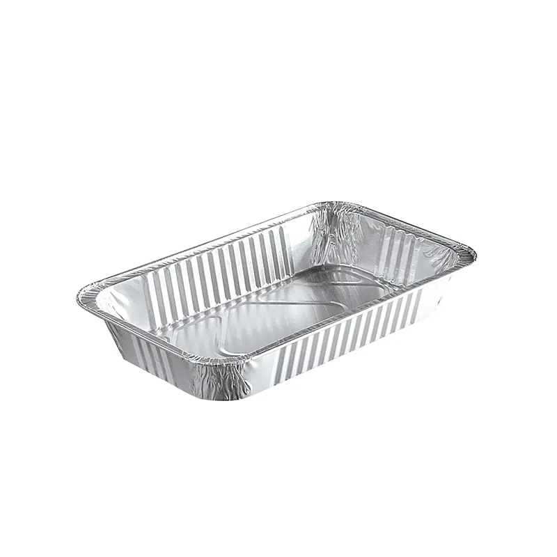 Aluminum gastronome dish 1170ml per 100