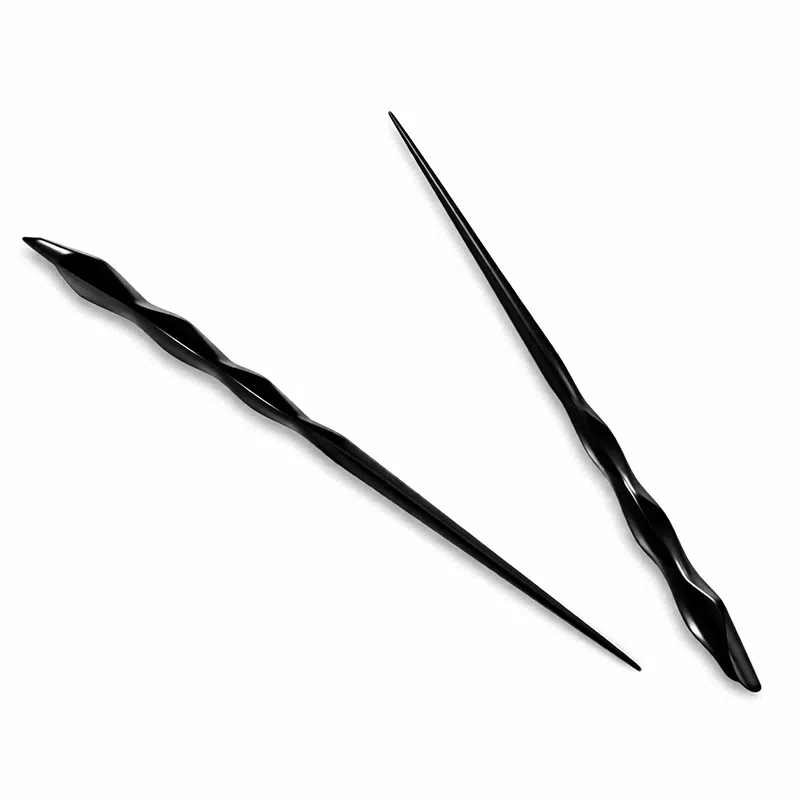 Spiedino da aperitivo nero “spiedino” in plastica da 500