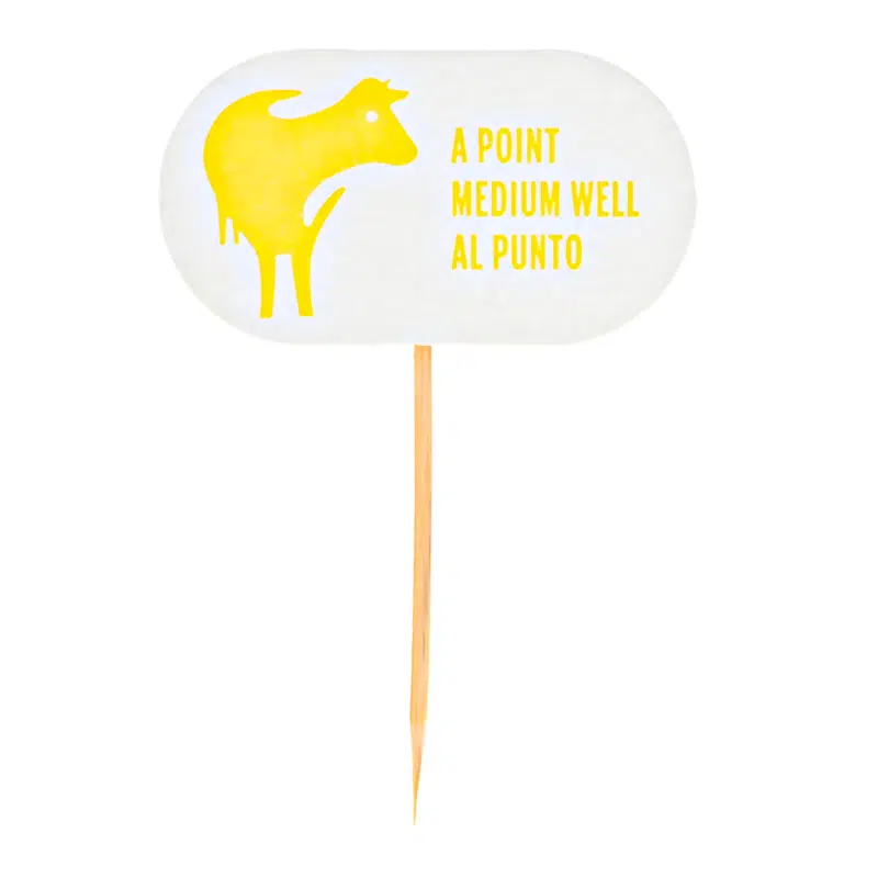 Pinchos para carne medio cruda, 100 uds.