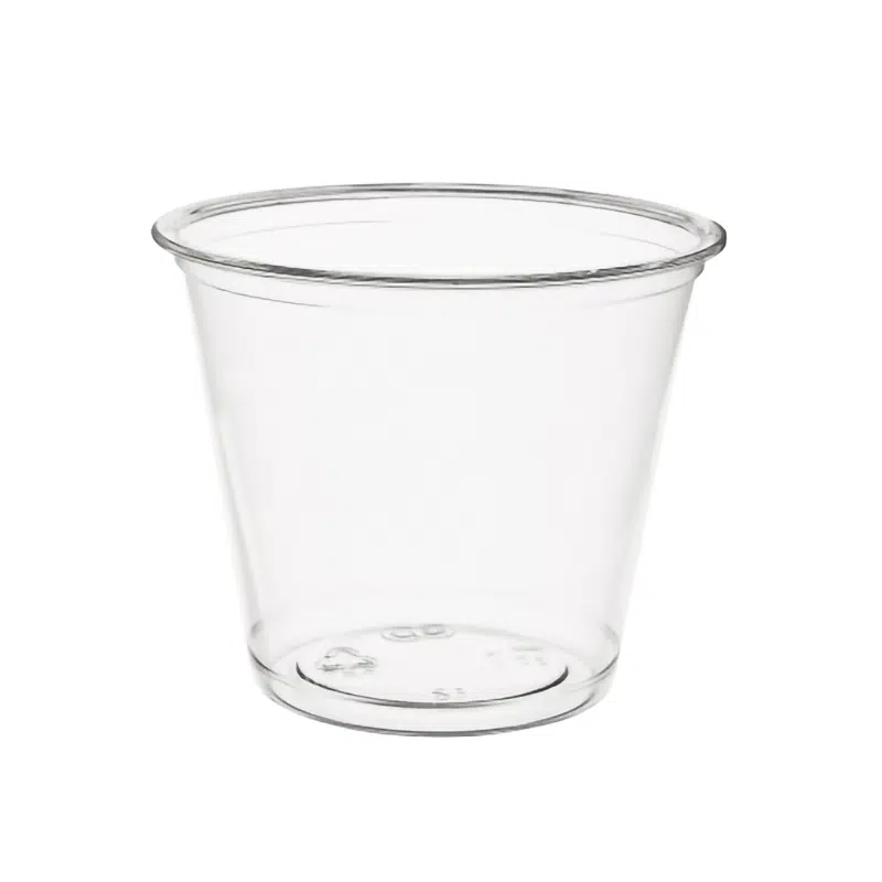 Frasco de plástico para sundae 185 ml Ø78 por 50