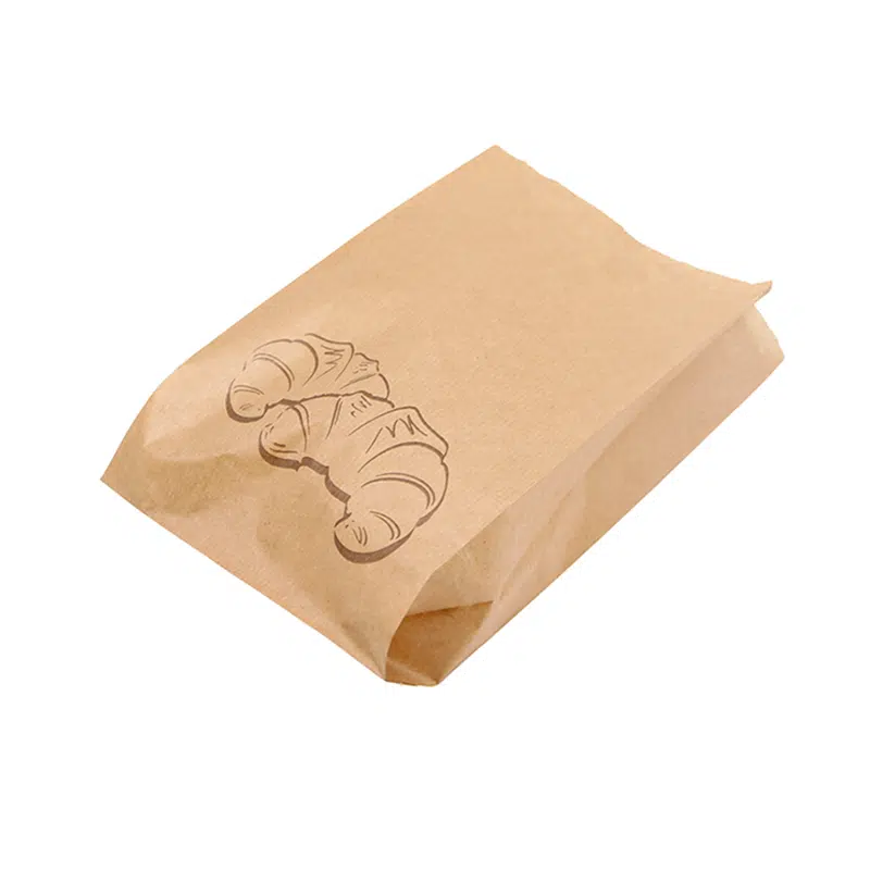 Sac croissant 20 + 5 x 28 cm taille 105 par 1000