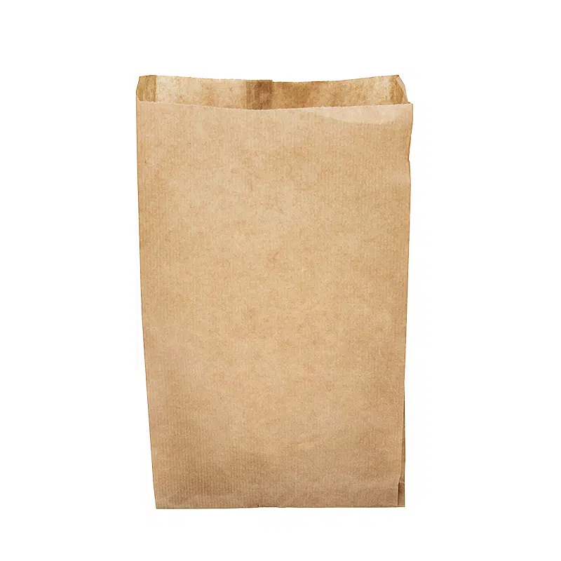 Kraft bag 17 + 7 x 31 cm size 105 per 1000