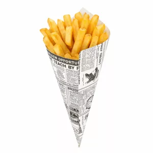 Sachet frites en pointe