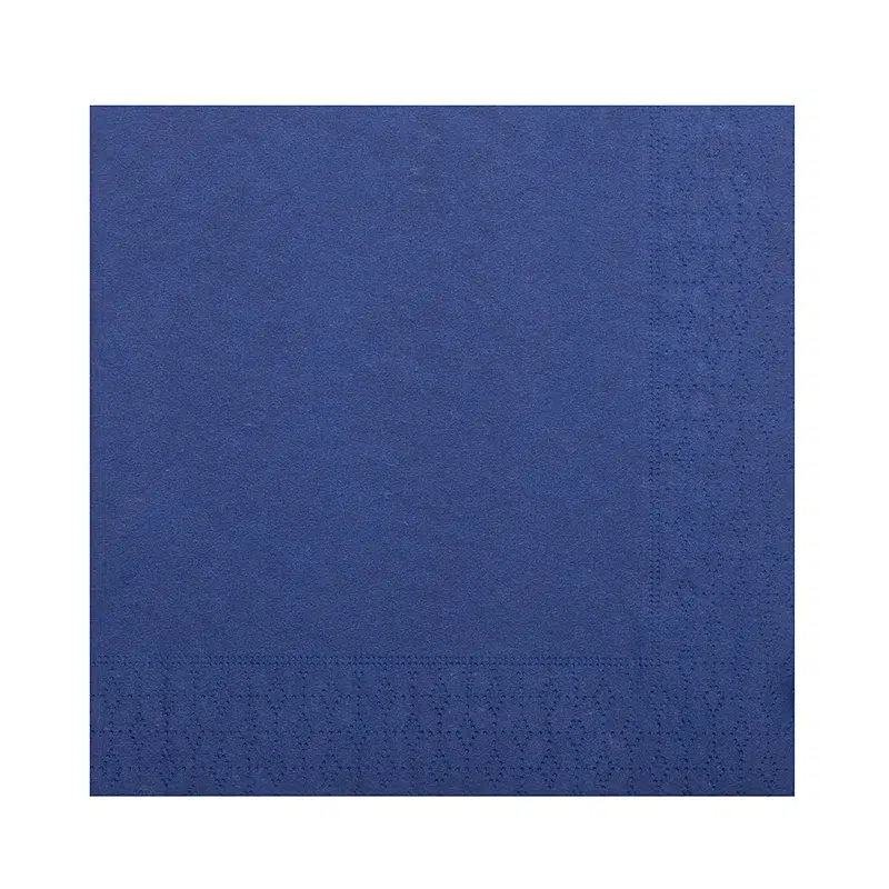 50 2-lagige Servietten 38 x 38 cm marineblau