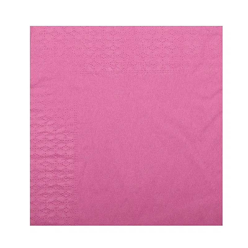 Servietten Fuchsia 2-lagig 38 x 38 cm pro 50