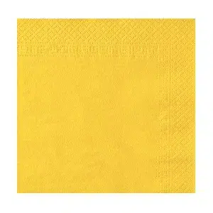 Serviette jaune